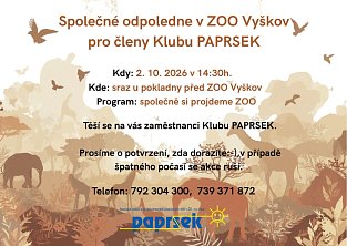 Společné odpoledne v ZOO Vyškov