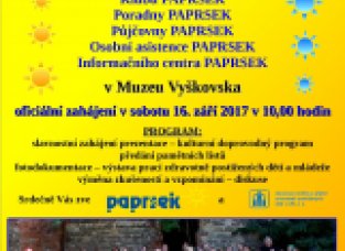 Pozvánka na 25. výročí PAPRSKU